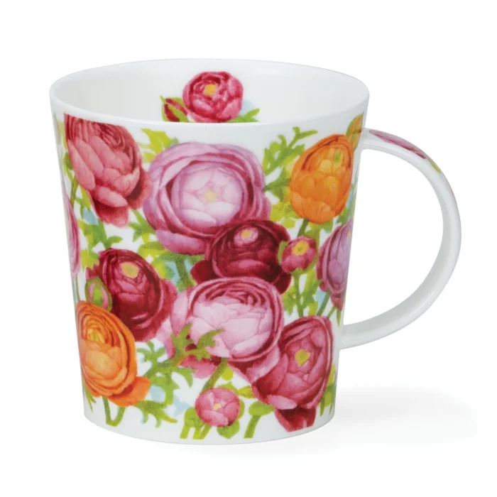 Bonita Ranunculus, porcelánový hrnček