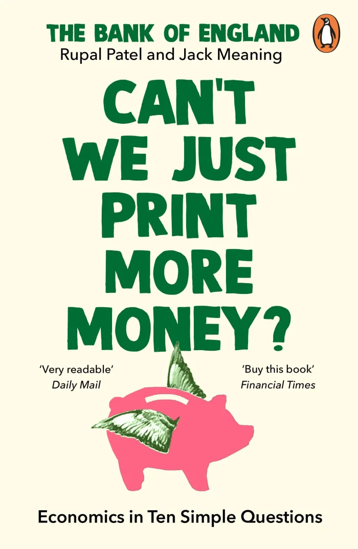 Can't We Just Print More Money? : Economics in Ten Simple Questions, anglická kniha