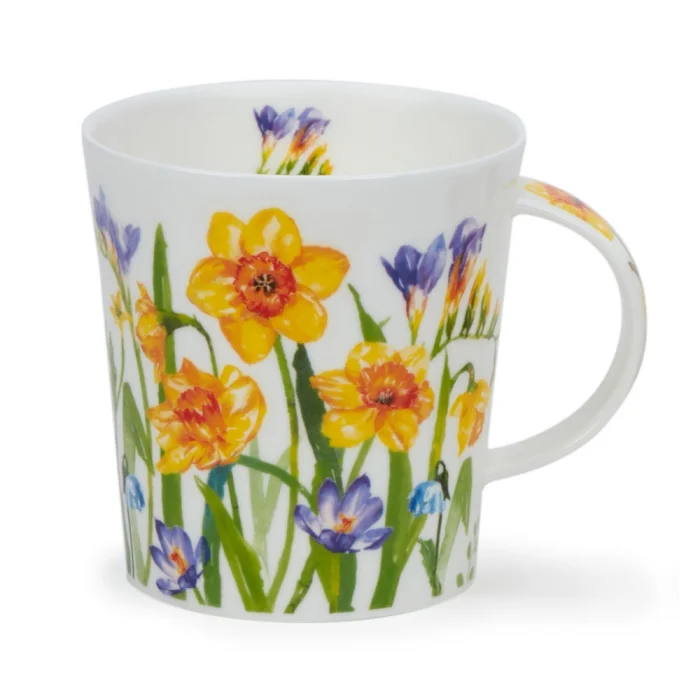 Floral Dance Daffodil, porcelánový hrnček