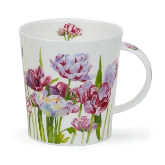 Floral Dance Tulip, porcelánový hrnček