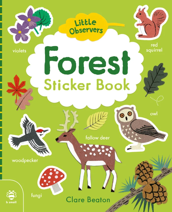 Forest Sticker Book, nálepkový zošit