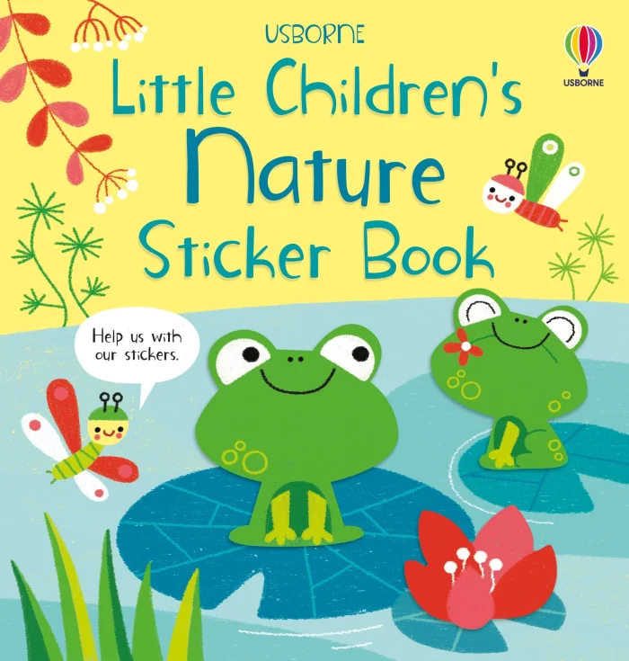 Little Children's Nature Sticker Book, nálepkový zošit