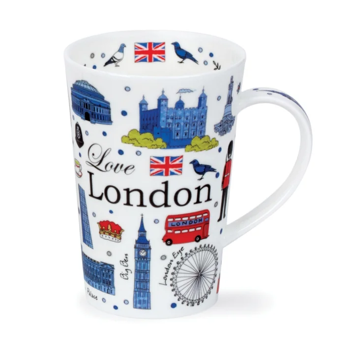 Love London, porcelánový hrnček