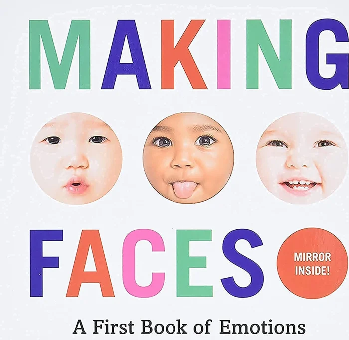 Making Faces: A First Book of Emotions, anglická kniha - leporelo