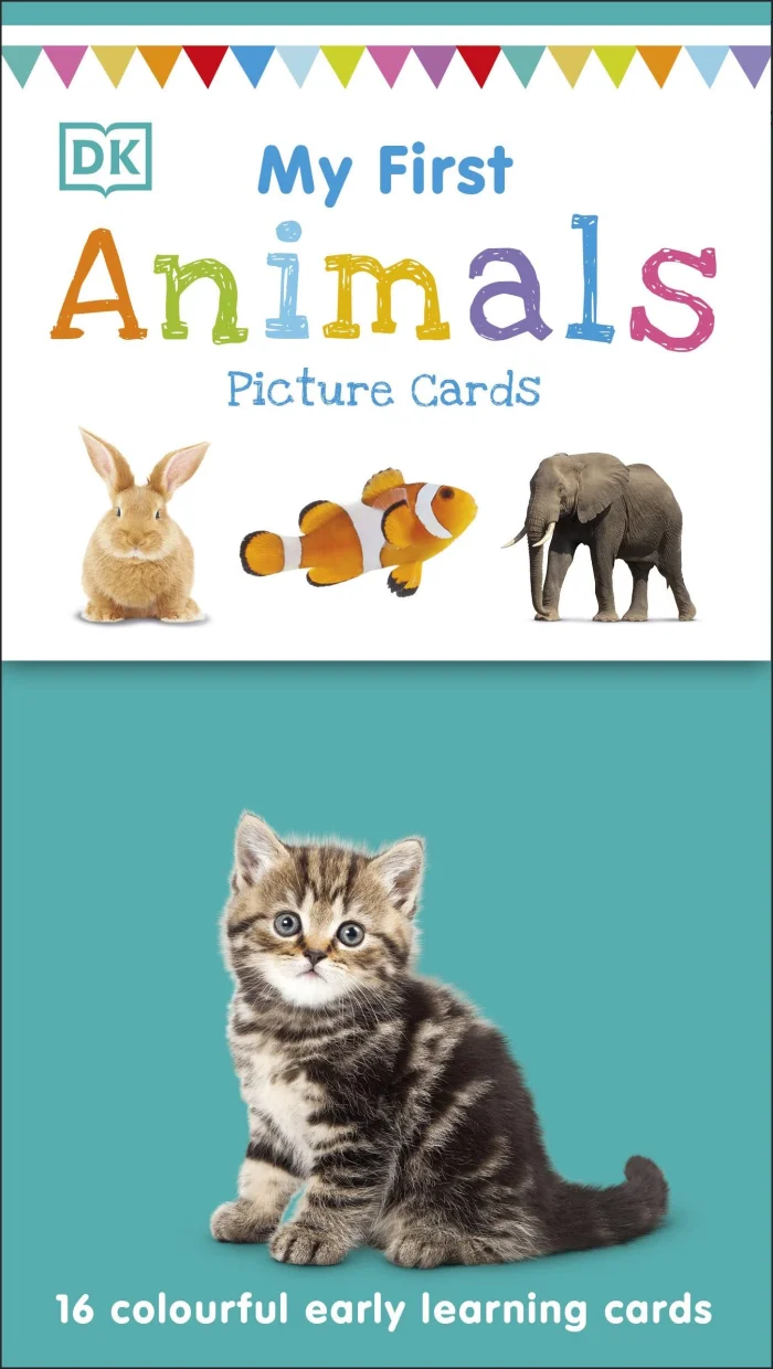 My First Animals (16 colourful early learning cards), kartičky
