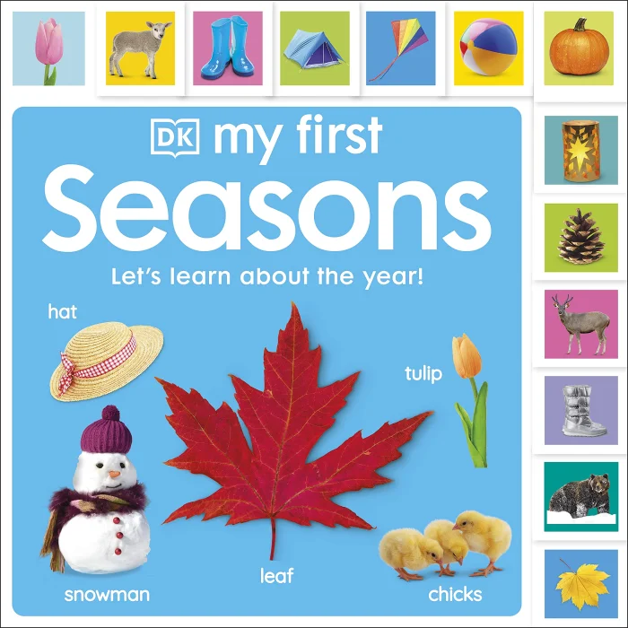 My First Seasons: Let's Learn About the Year!, anglická kniha - leporelo