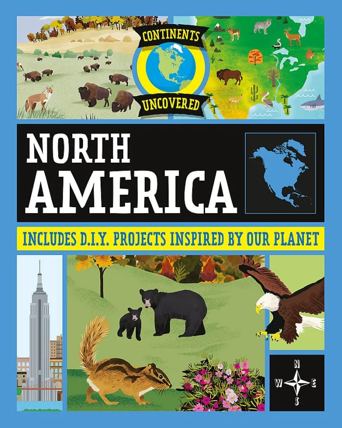 North America, anglická kniha