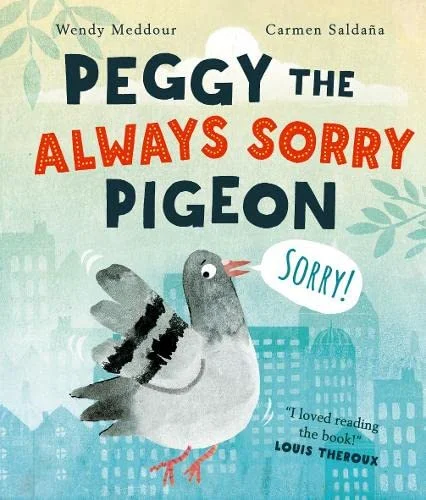 Peggy the Always Sorry Pigeon, anglická kniha