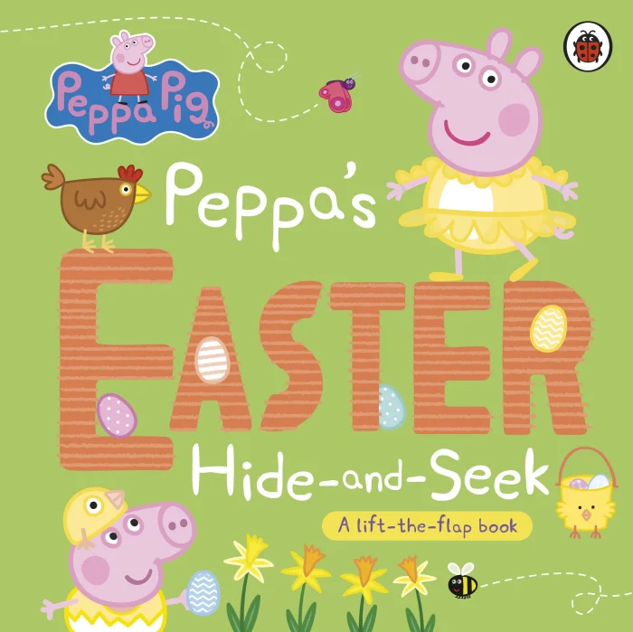 Peppa's Easter Hide and Seek : A lift-the-flap books, anglická kniha - leporelo
