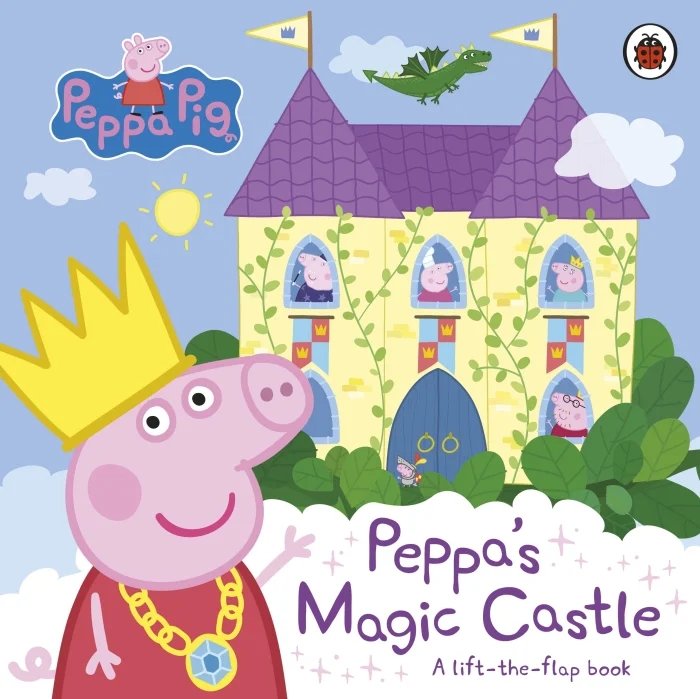 Peppa's Magic Castle, anglická kniha - leporelo