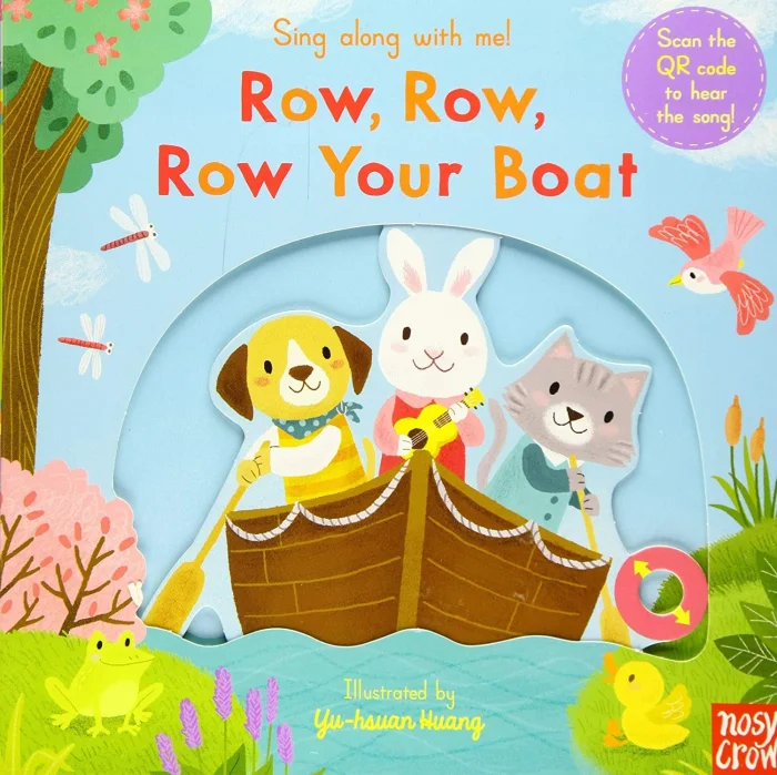 Row, Row, Row Your Boat, anglická kniha - leporelo