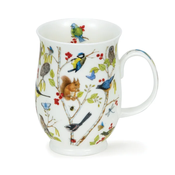 Secret Wood Bluetit, porcelánový hrnček