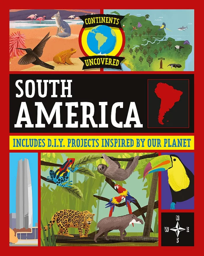 South America, anglická kniha