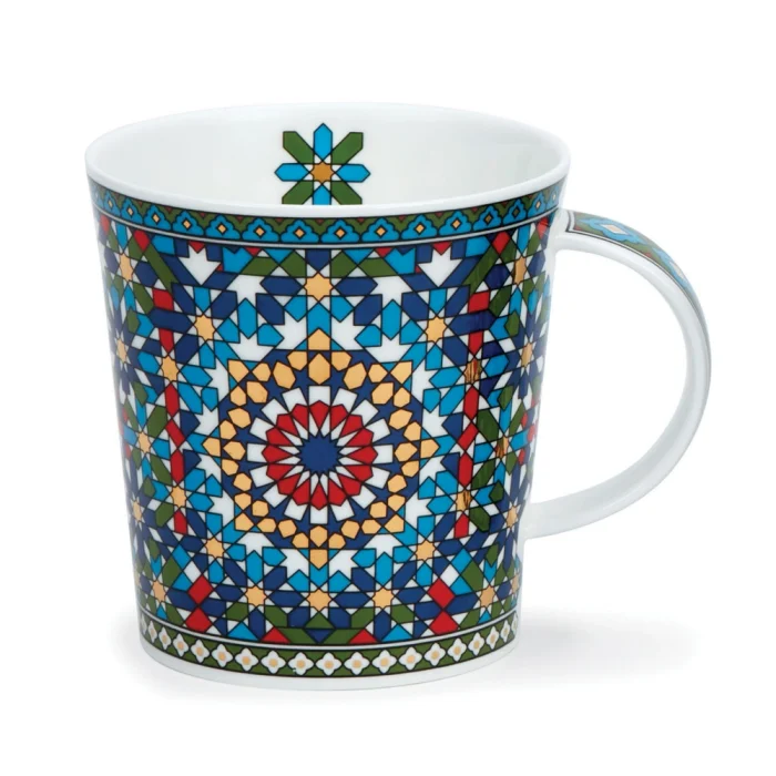 Tangier Green, porcelánový hrnček