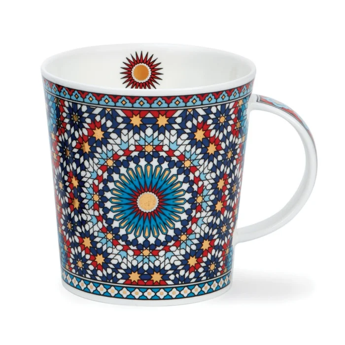 Tangier Red, porcelánový hrnček