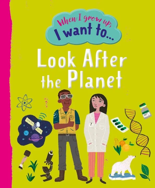 When I Grow Up I Want To Look After The Planet, anglická kniha