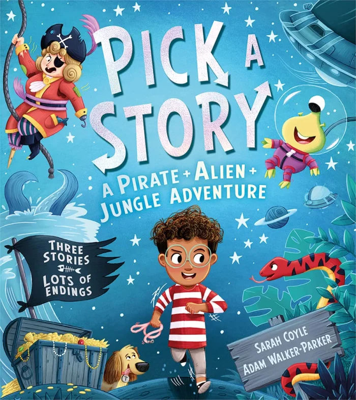 A Pirate Alien Jungle Adventure, anglická kniha