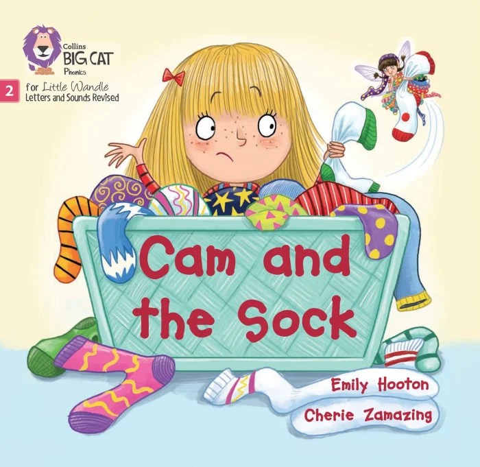 Cam and the Sock (L2), anglická kniha