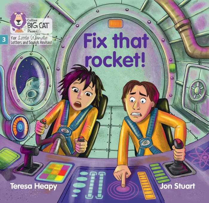 Fix that rocket! (L2), anglická kniha