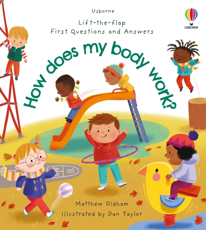How does my body work?, anglická kniha - leporelo