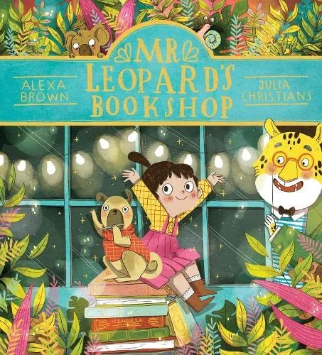 Mr Leopard's Bookshop, anglická kniha