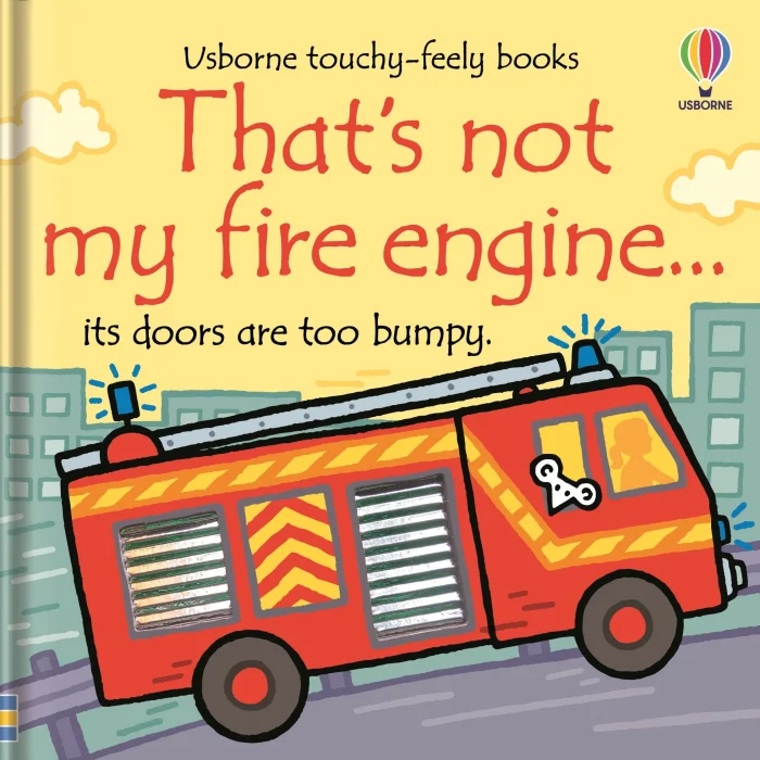 That's Not My Fire Engine..., anglická kniha - leporelo