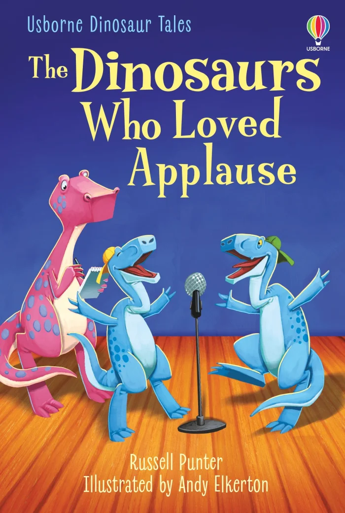 The Dinosaurs who Loved Applause (L7), anglická kniha