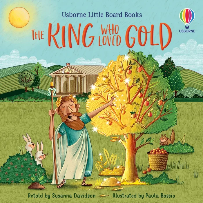 The King who Loved Gold, anglická kniha - leporelo