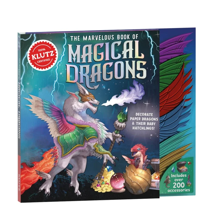 The Marvelous Book of Magical Dragons, anglická activity kniha