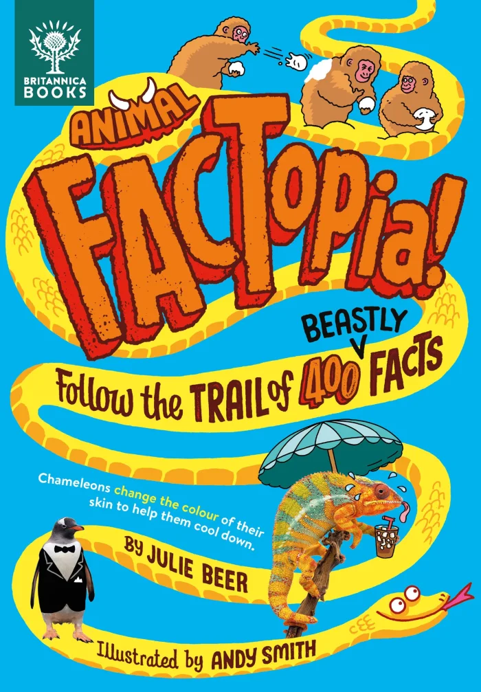 Animal FACTopia! (Follow the Trail of 400 Beastly Facts), anglická kniha
