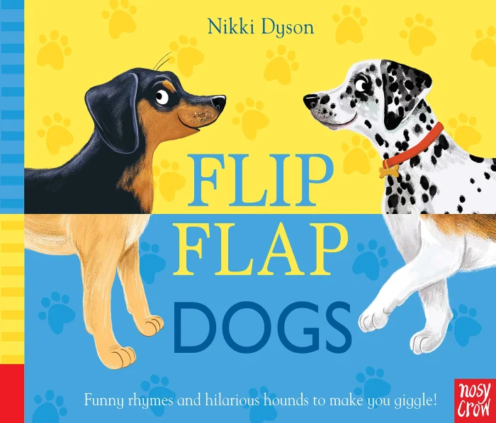 Axel Scheffler's Flip Flap Dogs, anglická kniha - leporelo
