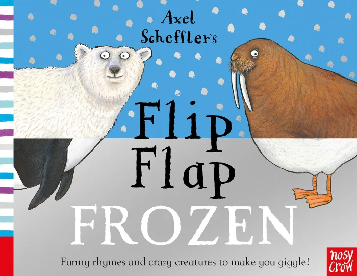 Axel Scheffler's Flip Flap Frozen, anglická kniha - leporelo