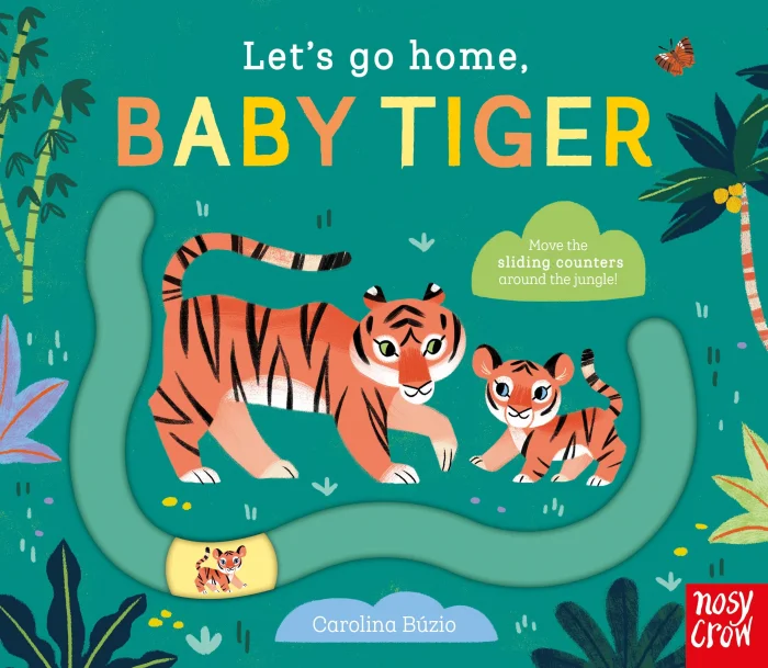 Let's Go Home, Baby Tiger, anglická kniha - leporelo