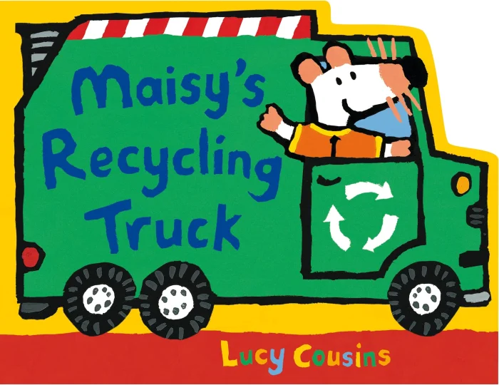 Maisy's Recycling Truck, anglická kniha - leporelo