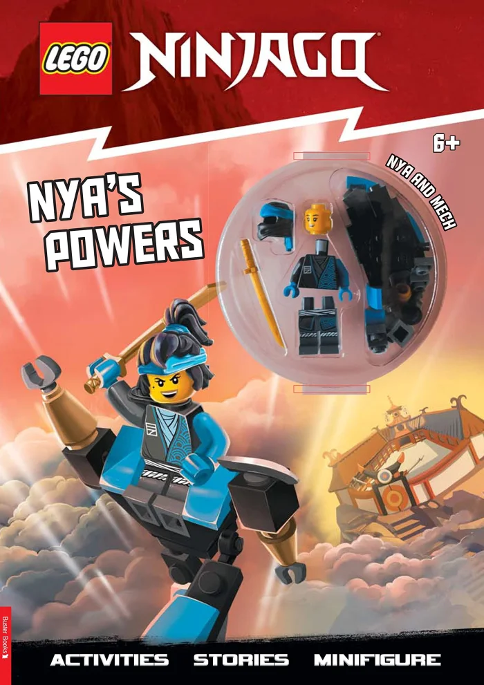 Nya's Powers, kniha s úlohami a Lego panáčikom