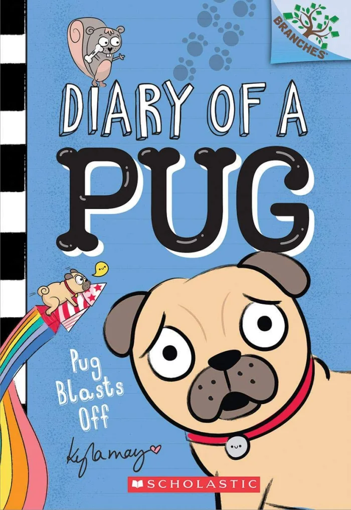 Pug Blasts Off (1), anglická kniha