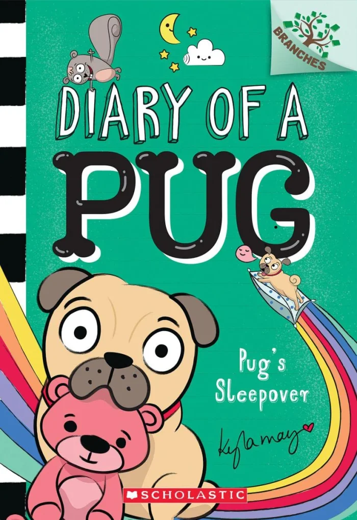 Pug's Sleepover (6), anglická kniha