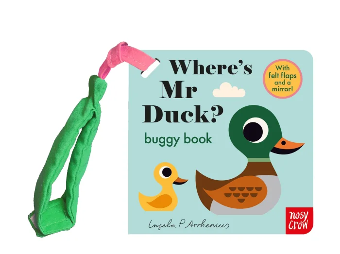 Where's Mr Duck?, knižka na kočík