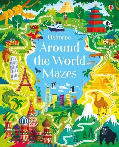 Around the World Mazes, anglická kniha