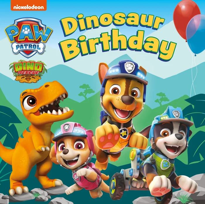 Dinosaur Birthday, anglická kniha - leporelo