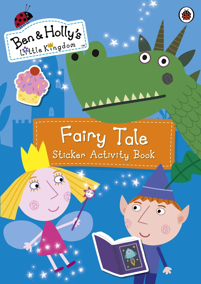 Fairy Tale Sticker Activity Book, nálepkový zošit s úlohami