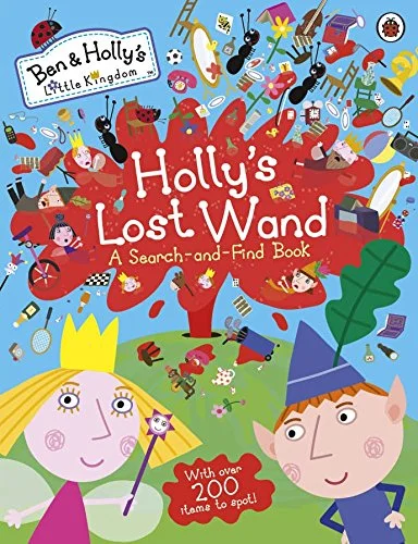 Holly's Lost Wand - A Search-and-Find Book, anglická kniha