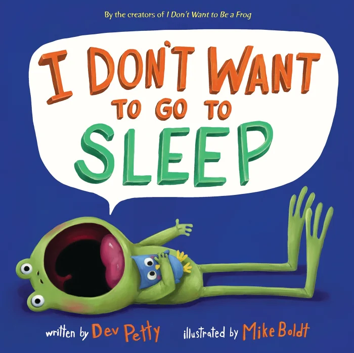 I Don't Want to Go to Sleep, anglická kniha