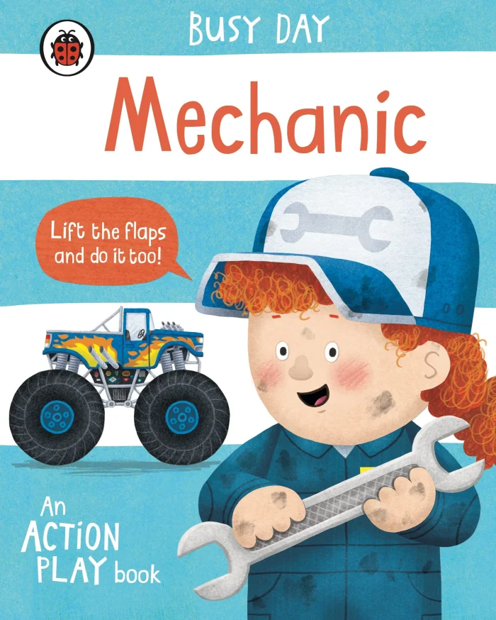 Mechanic, anglická kniha - leporelo