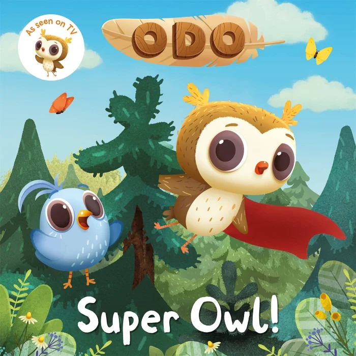 Odo: Super Owl!, anglická kniha