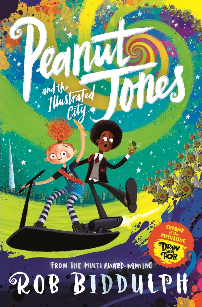 Peanut Jones and the Illustrated City (1), anglická kniha