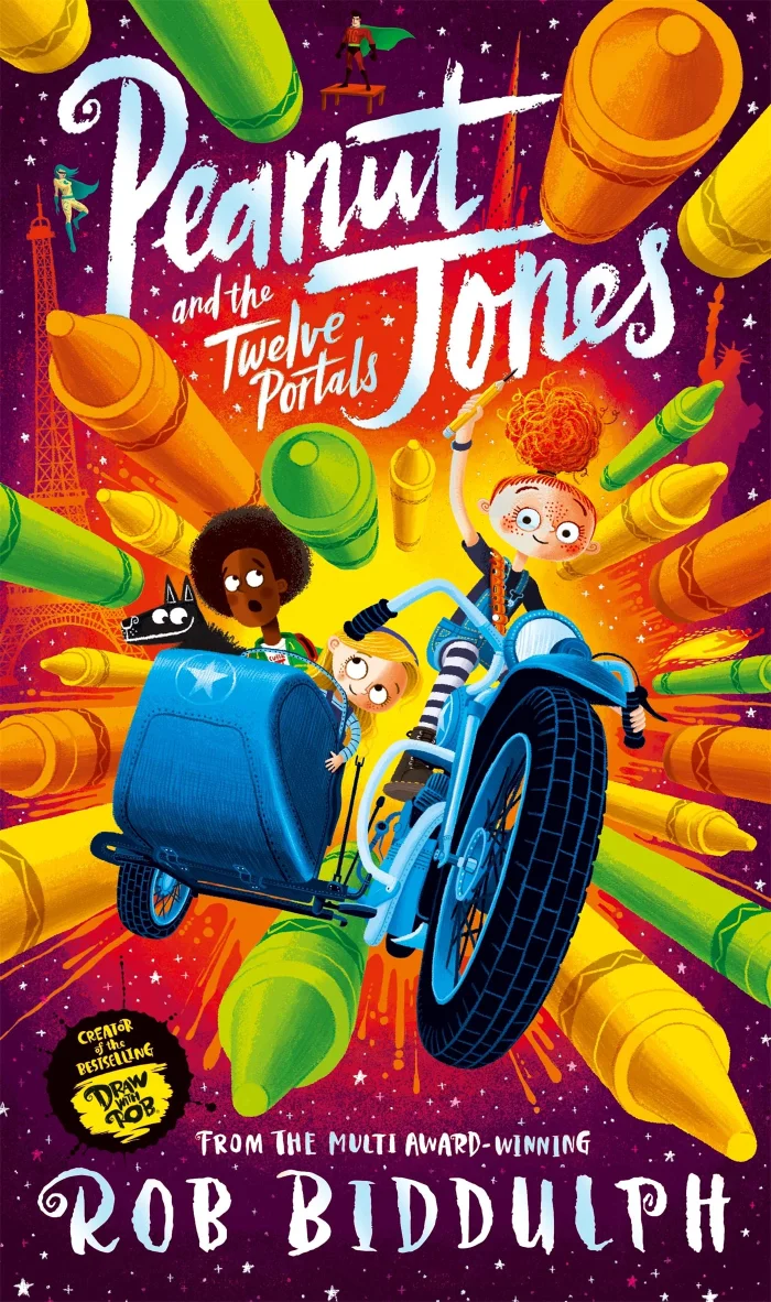Peanut Jones and the Twelve Portals (2), anglická kniha