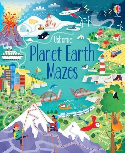 Planet Earth Mazes, anglická kniha