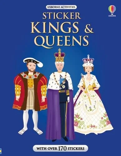 Sticker Kings & Queens, nálepkový zošit