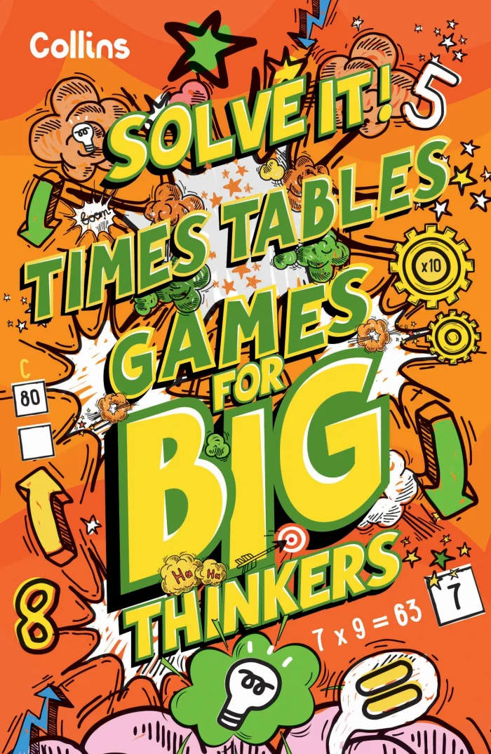 Times Table Games for Big Thinkers, anglická kniha